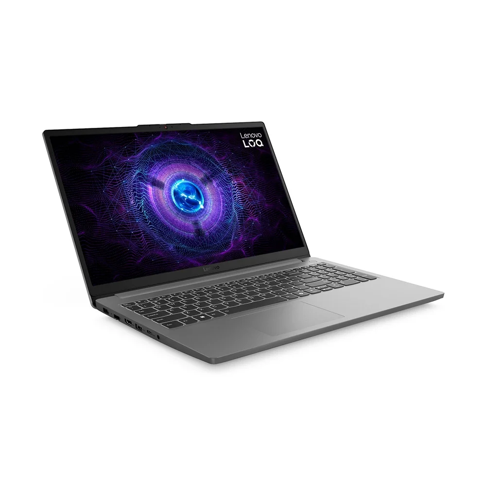 Notebook Gamer Lenovo LOQ, i5-12450HX, 16GB DDR5, 1TB SSD, RTX 4050 6GB, 15.6" FHD, W11, Cinza
